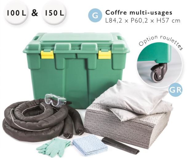 Spill kit 100L  Universeel