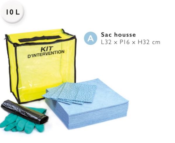 Spill kit 10L Olie