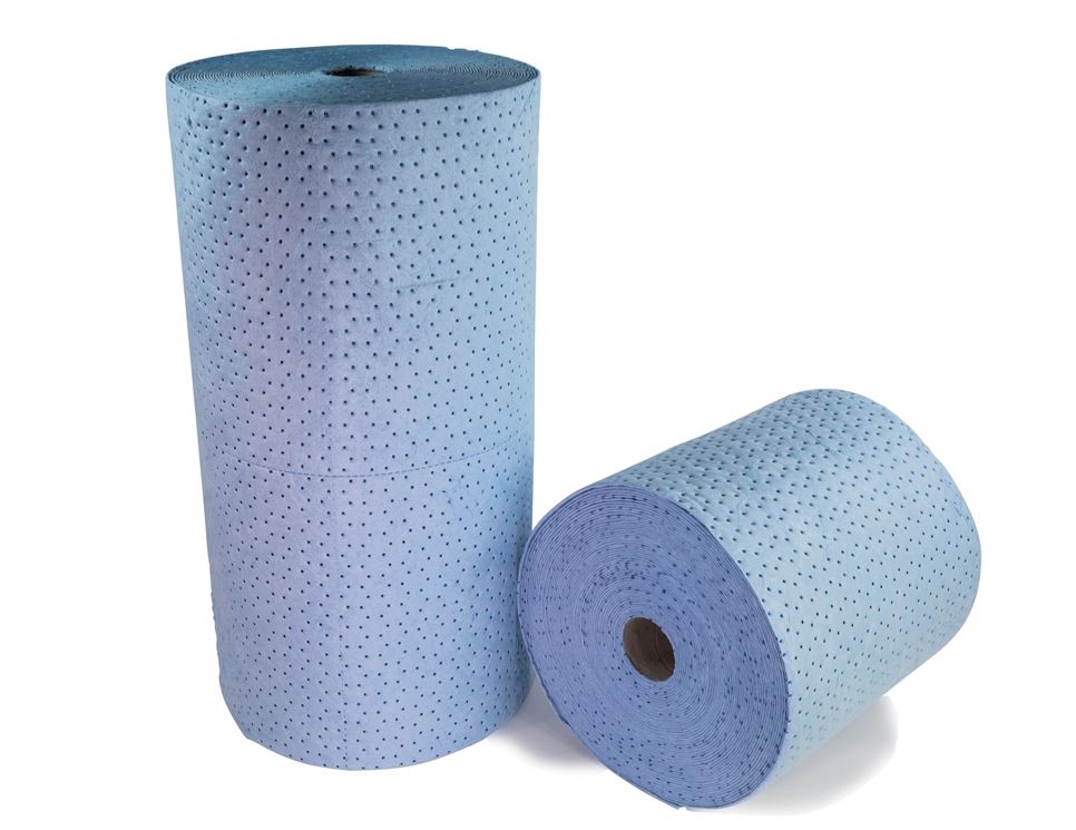 Absorptie rol, 1-laags, blauw, 80cm x 40m, 1 rol