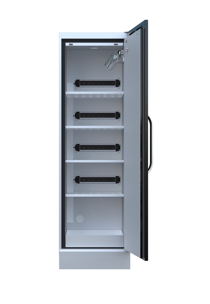 LITHIUMVAULT FIREPRO® CABINET MET OPLADEN | 1-DEUR | HOOG - CH-L1F1PEK