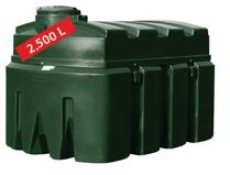 [BT2500] Dubbelwandige opslagtank 2500L