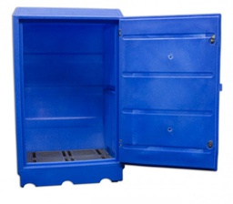 [PSC5B] Armoire de sécurité pour produits corrosifs. Polyéthylène, 1 porte, 920 x 720 x H1520 mm.